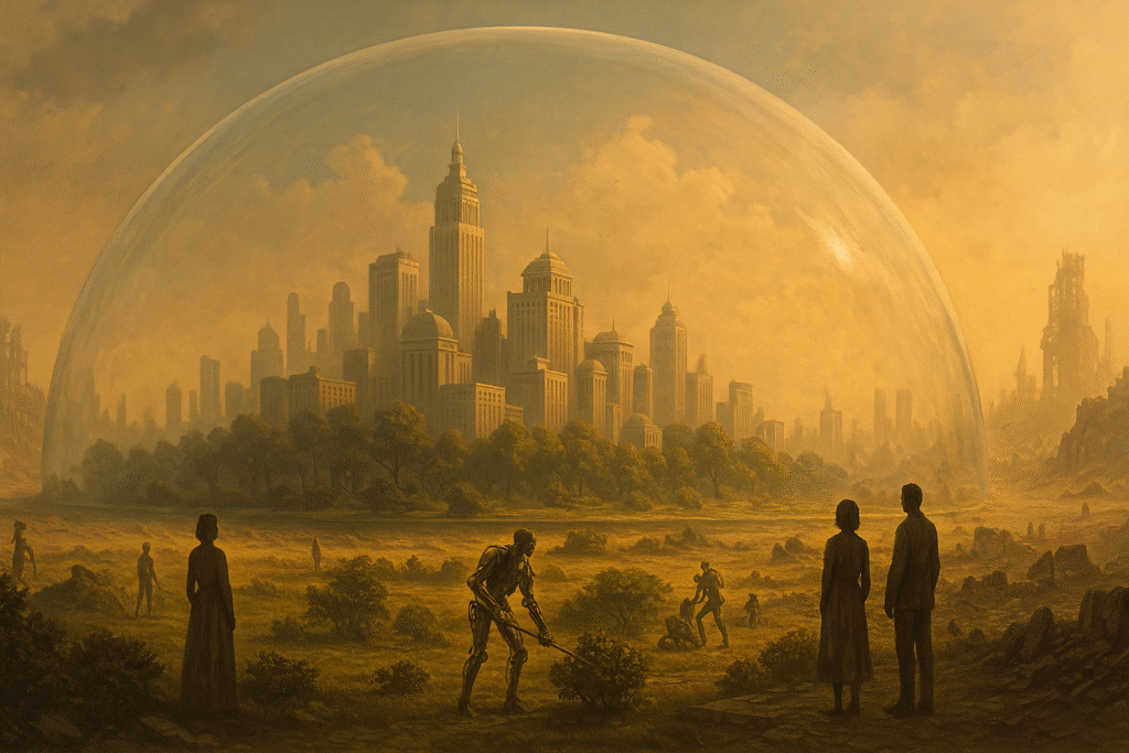 A inteligência artificia e a cidade sob a redoma.