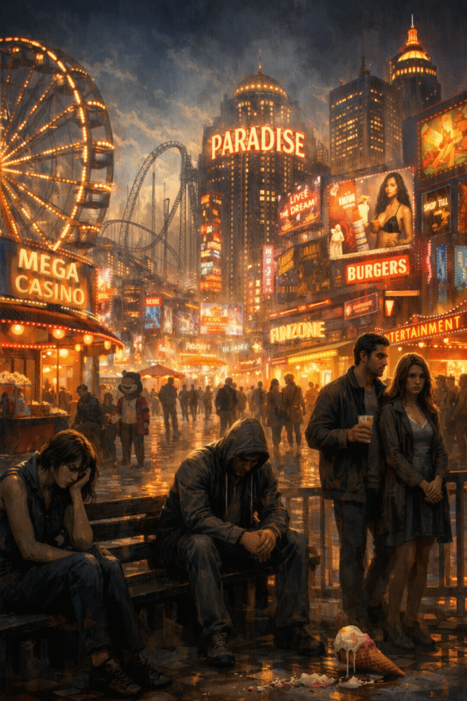 Parque de Diversão em Ameríndia